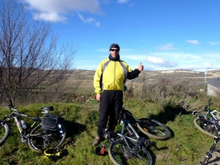 l'istruttore di mountain bike 